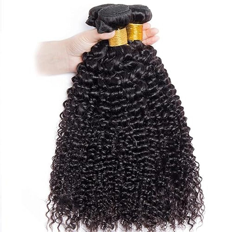 30 30 30 Inch Water Wave Bundles Human Hair Natural Black Color Unprocessed Brazilian Virgin Hair Extensions