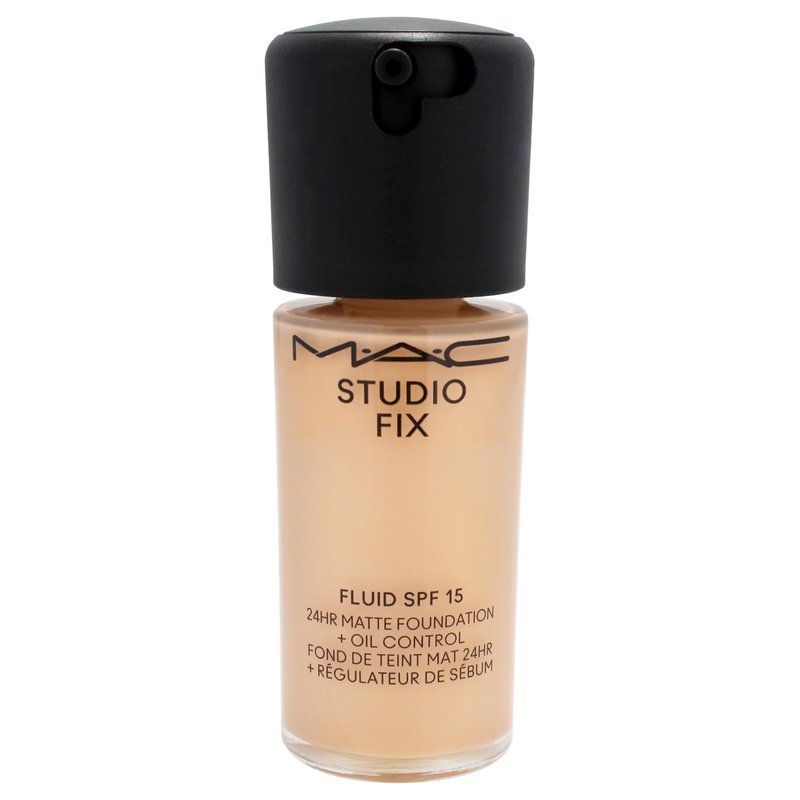 Studio Fix Fluid SPF 15 24Hr Matte Foundation Plus Oil Control - NC25 by MAC for Women - 1 oz Foundation