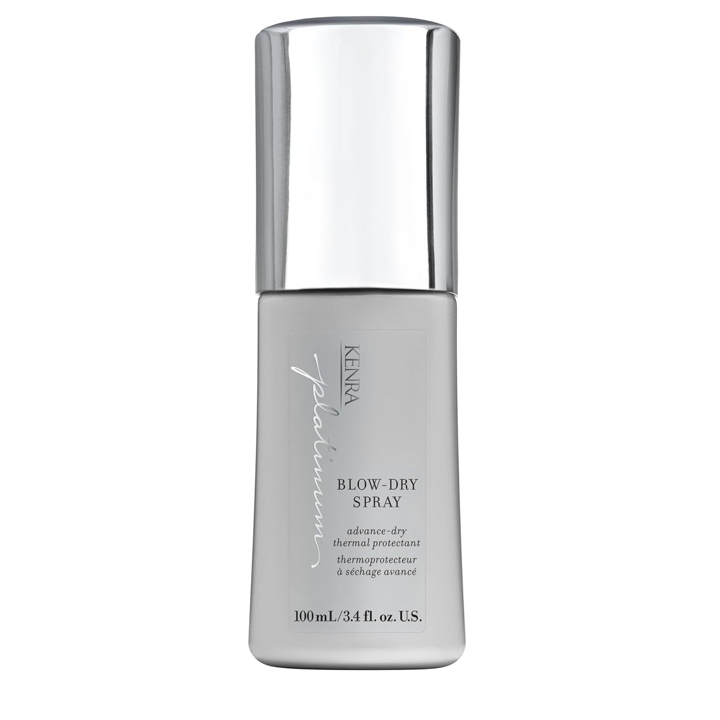 Kenra Platinum Blow-Dry Spray - Time-Saving Heat Protectant for Medium to Coarse Hair | Smooths, Detangles & Eliminates Frizz