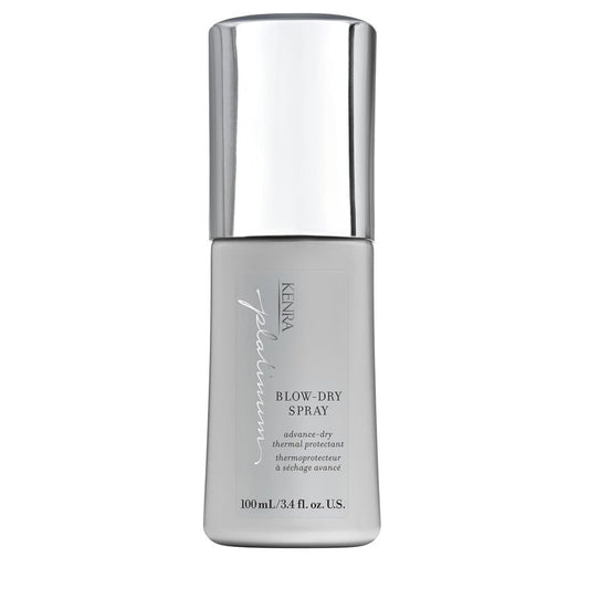 Kenra Platinum Blow-Dry Spray - Time-Saving Heat Protectant for Medium to Coarse Hair | Smooths, Detangles & Eliminates Frizz