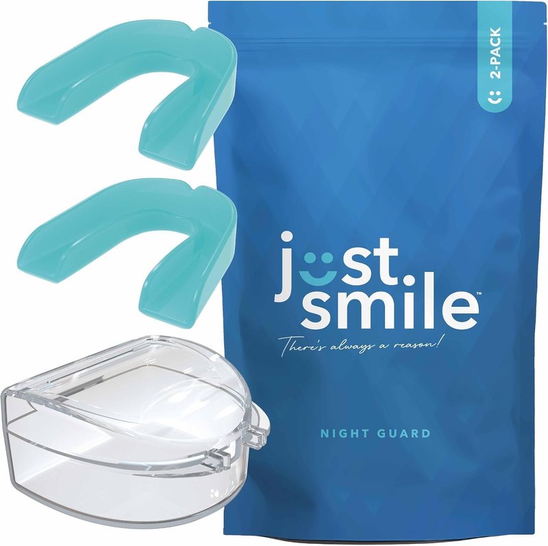 Moldable Night Guard for Teeth Grinding | Dental Mouth Guard for Sleeping - Aqua 2 Pack