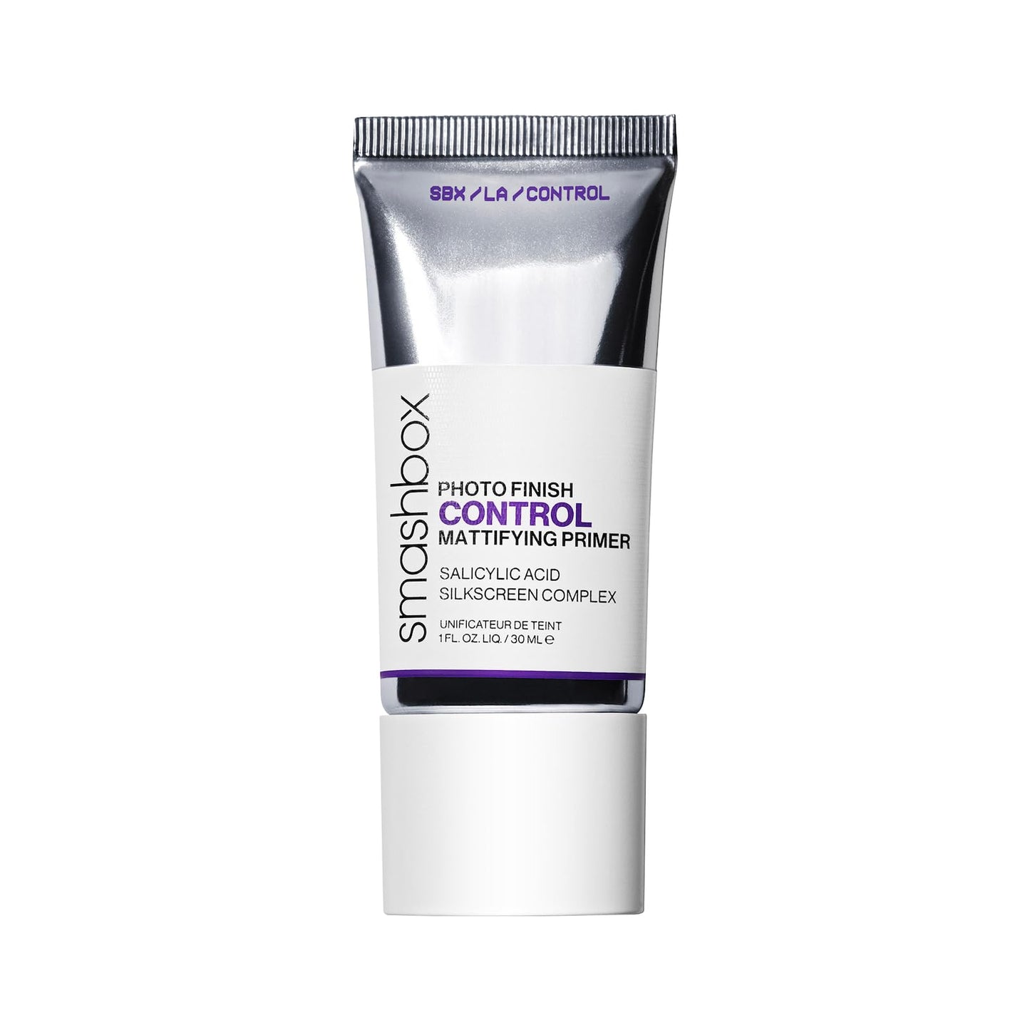 Smashbox Photo Finish Control Mattifying Makeup Primer | Pore-Minimizing, Oil-Controlling Primer that helps Reduce Shine | Silkscreen Complex, Witch Hazel, Salicylic Acid + Zinc, 1 Fl Oz