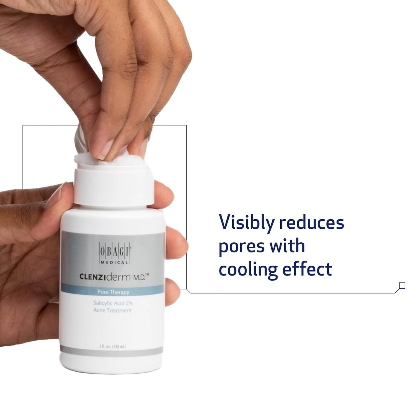Obagi CLENZIderm M.D. Pore Therapy Toner - Exfoliating BHA with 2% Salicylic Acid | 5 oz Acne Treatment