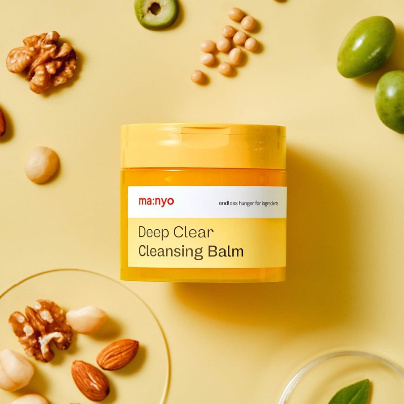 MANYO Deep Clear Cleansing Balm - Vegan, Daily Makeup Remover with Natural plant oils 4.46oz (132ml)