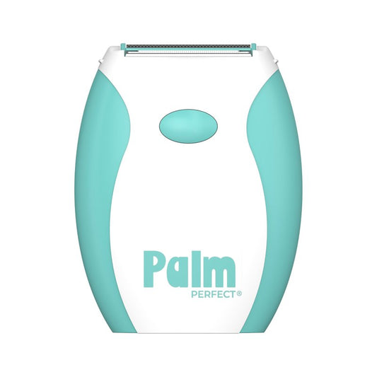 PalmPerfect Electric Shaver for Women – Bi-Directional Triple Blade Razor for Legs, Underarms & Bikini Line – Wet/Dry Portable Shaver with Non-Slip Rubber Grip – Battery Powered