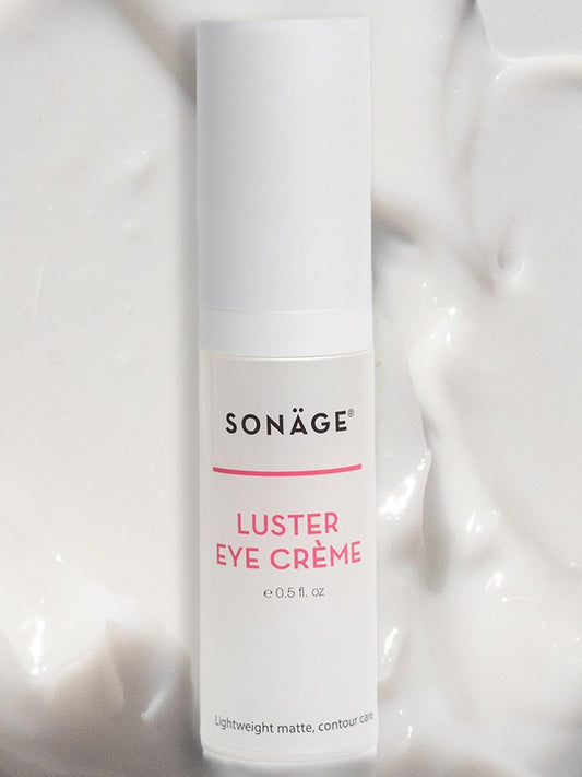Sonage Luster Eye Cream: Targets Dark Circles, Wrinkles & Puffiness | Vegan Collagen Formula