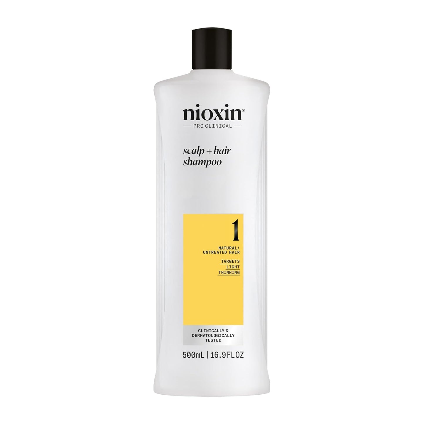 Nioxin Scalp & Hair Thickening Shampoo - Natural Hair Care | Strengthens Against Breakage with Niacinamide & Biotin