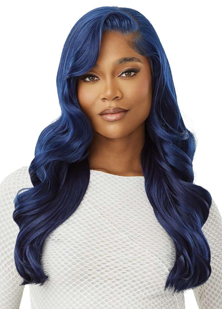 Outre Lace Front Wig - Perfect Hair Line 13X6 - Fiorina (OFF BLACK 1B)