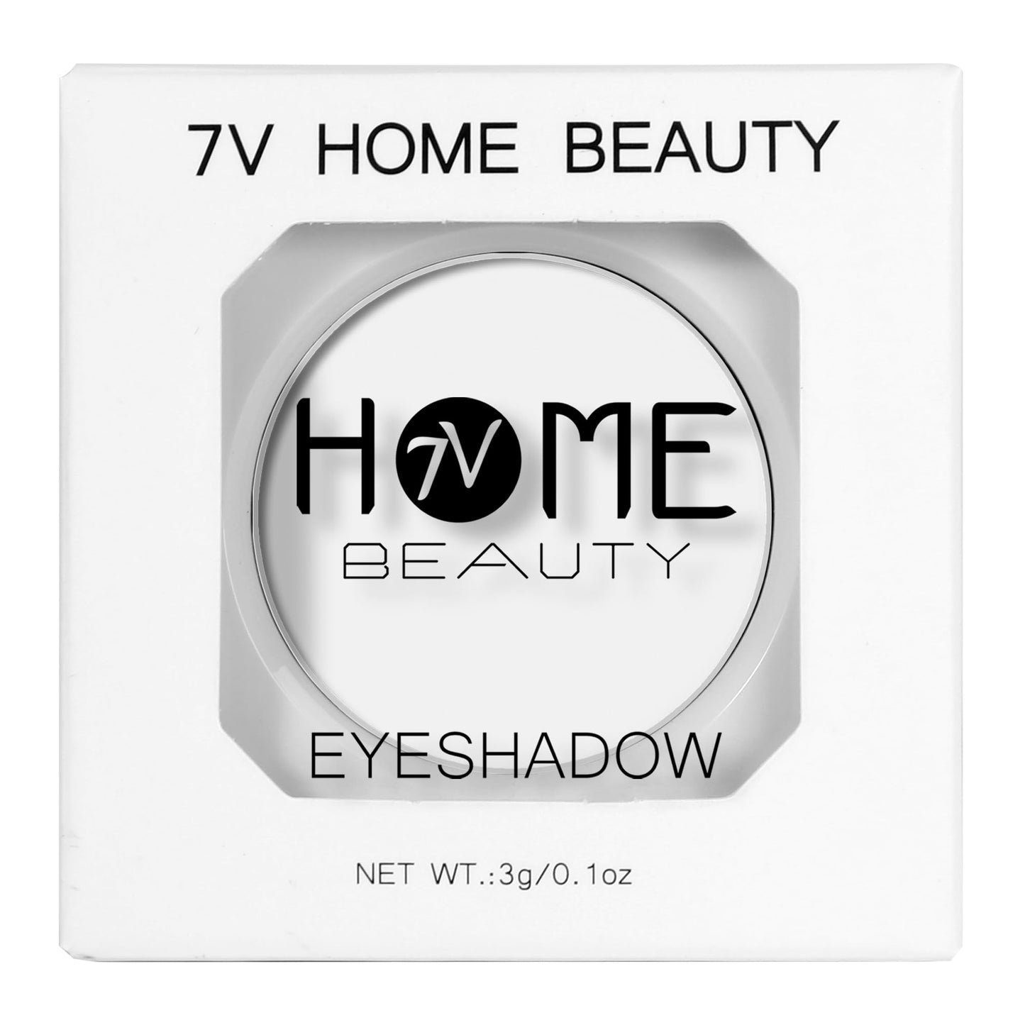 Single White Eyeshadow, High Pigment White Case Matte Single Eyeshadow