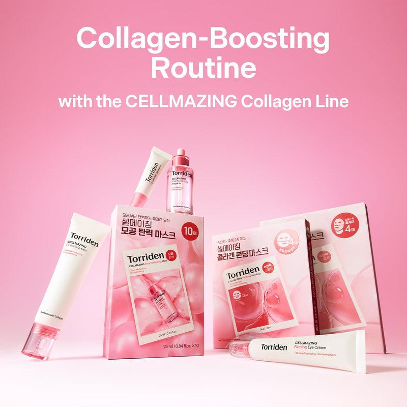 Torriden Collagen Firming Eye Cream - 5D Complex for Wrinkle Reduction & Dark Circles | 30ml