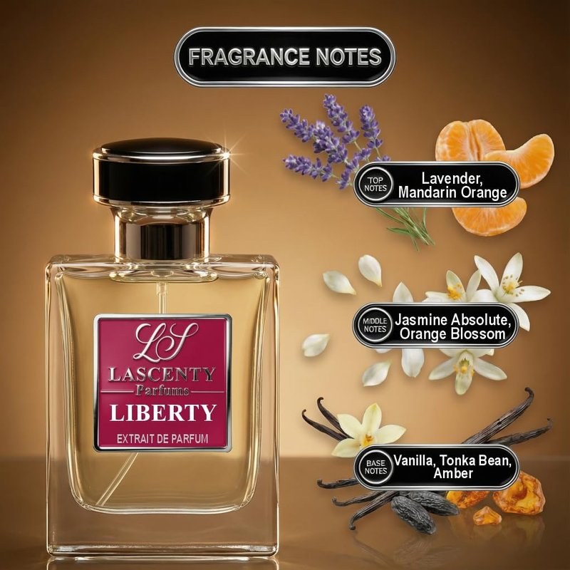 LaScenty LIBERTY | Inspired by Libre Intense | Smells Like Warm Floral Vanilla Libre Intense Impression | Unisex Extrait