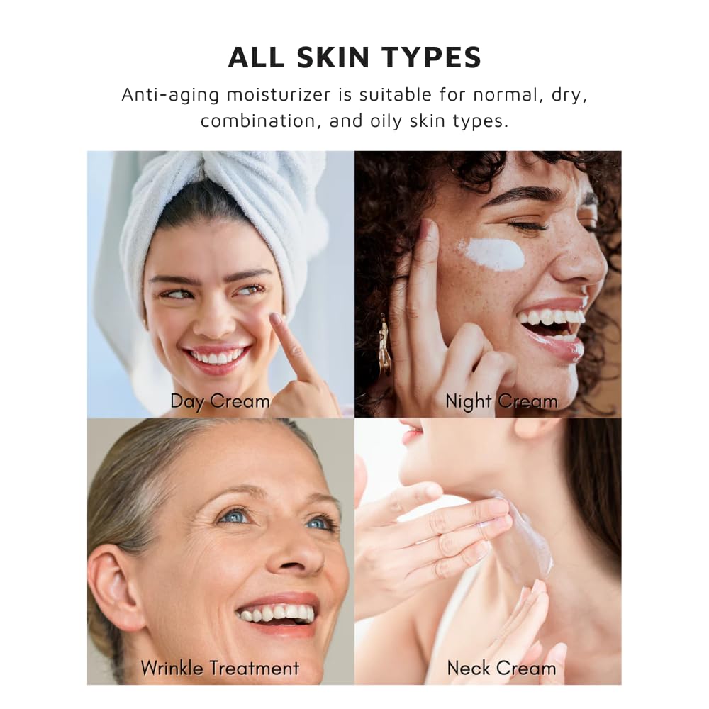 Bio-Cellular Night Cream by Adrien Arpel, Anti-Aging Face Moisturizer with Alpha-Hydroxy, Reduces Appearance of Fine Lines and Wrinkles, Smooths and Plumps Skin