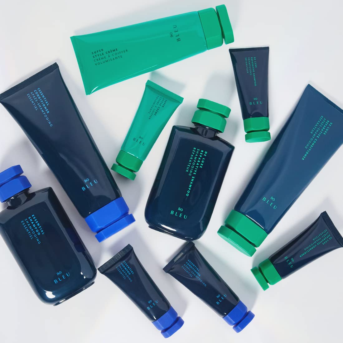 R+Co BLEU De Luxe Reparative Shampoo Mini | Hydrates + Strengthens + Adds Shine | Vegan, Sustainable + Cruelty-Free | 1 Oz