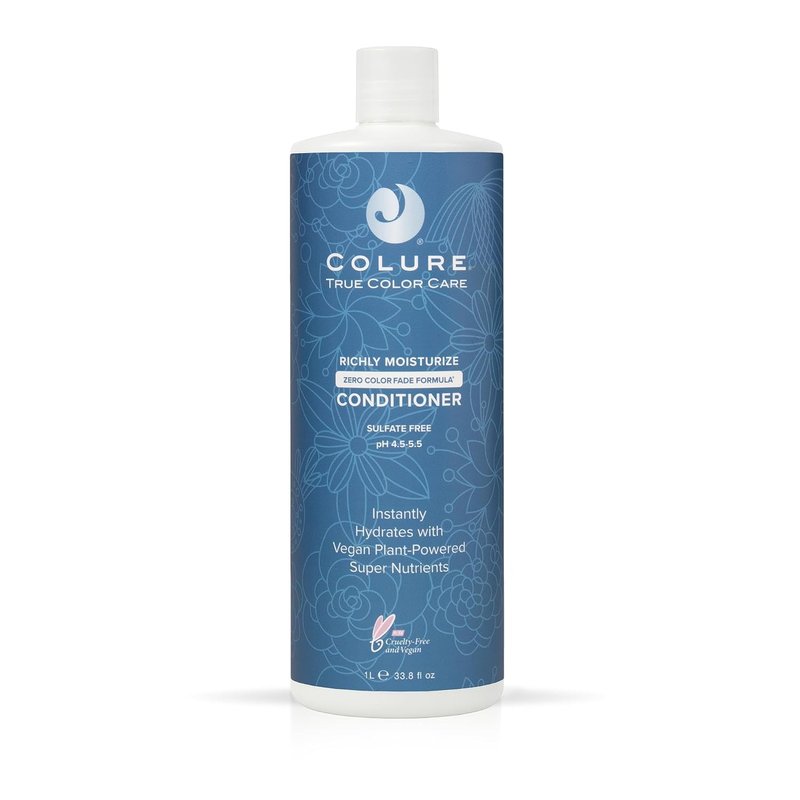 Colure Richly Moisturizing Conditioner 33 oz - Deep Hydrating Treatment for Dry, Damaged Hair Care