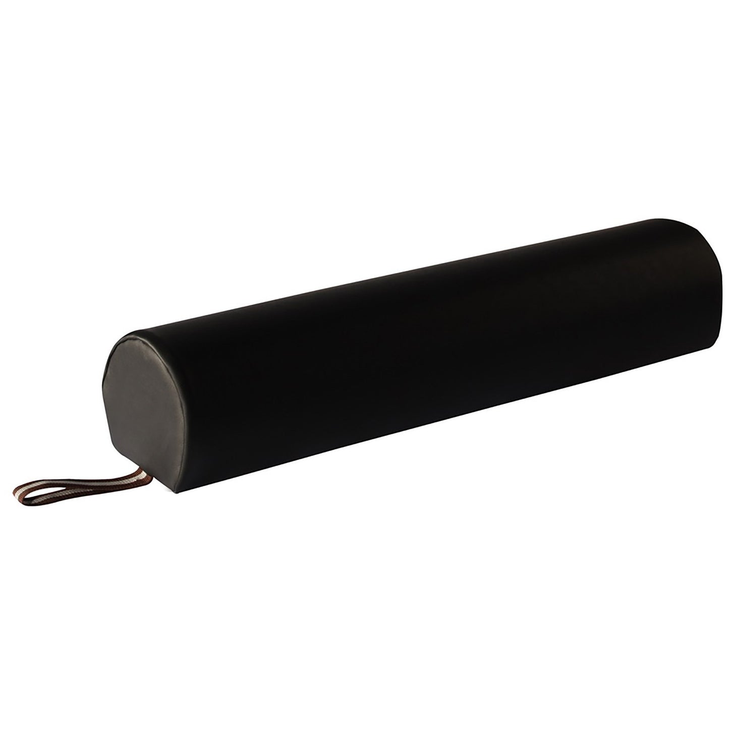 6"x26" 3/4 Round Massage Bolster - Black
