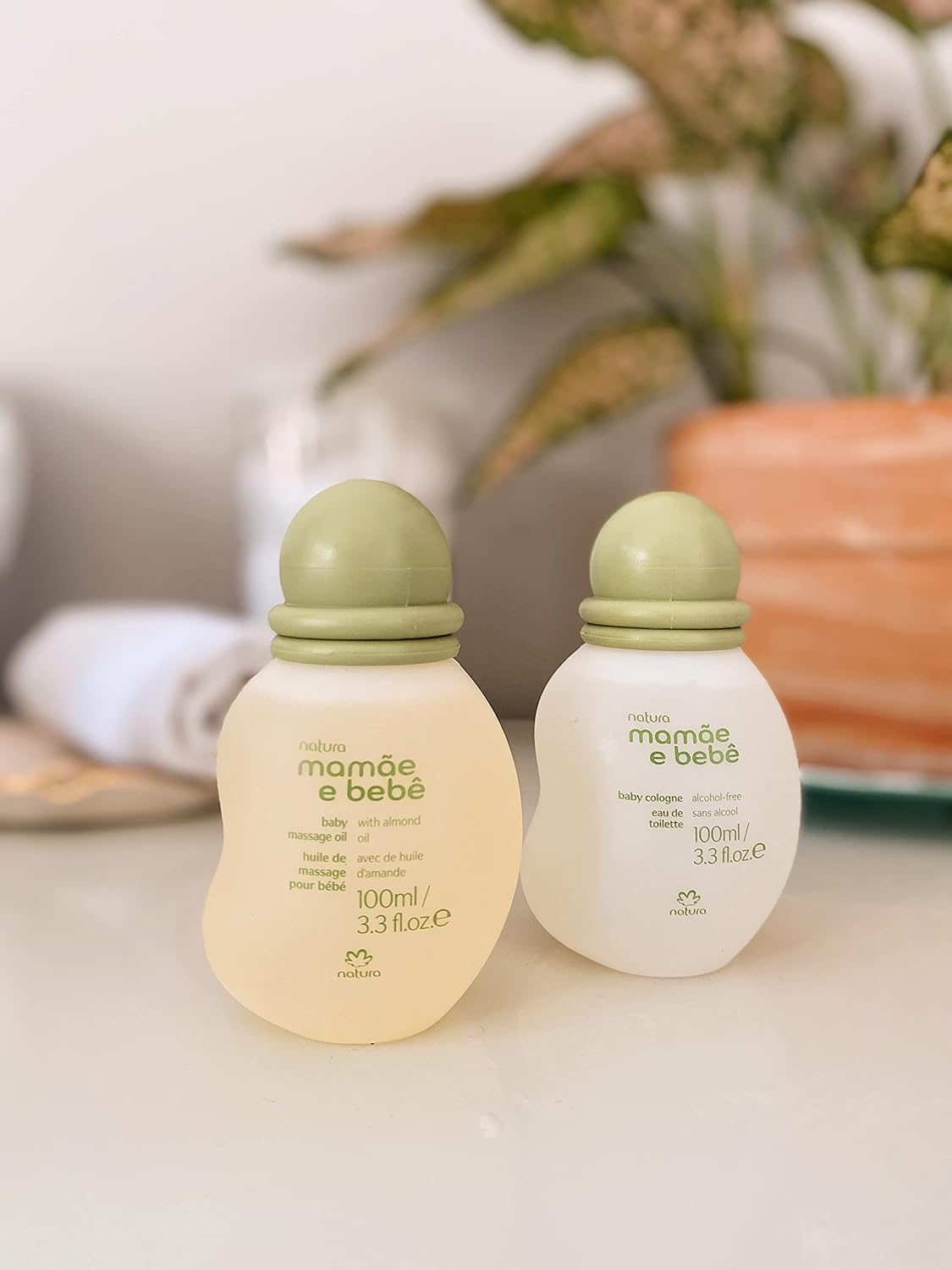 Baby Cologne - Classic Natura Mamãe e Bebê Scent | Gentle Fragrance for Infants