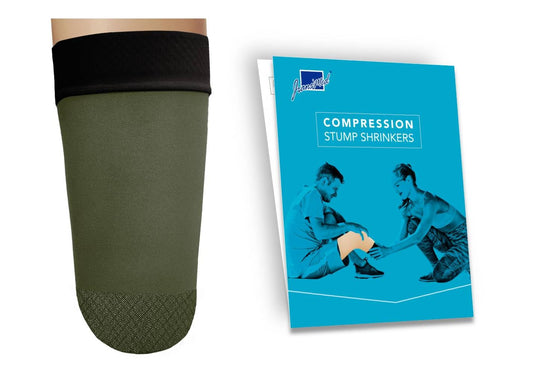 JianiMed Prosthetic Stump Shrinkers–Above Knee, 35cm, Compression, Amputee Socks, 20-30, Daily use, Taiwan Excellence M