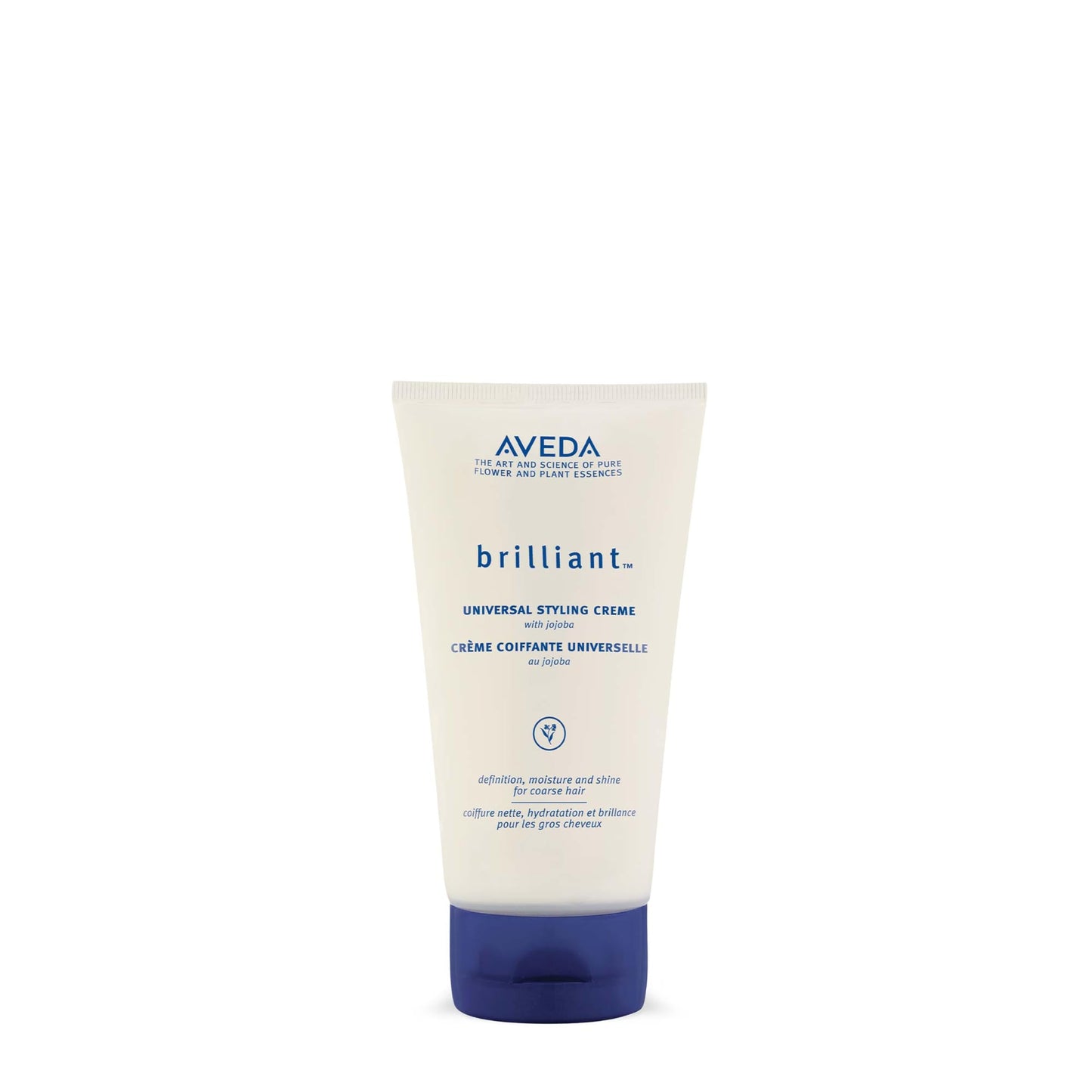 Aveda Brilliant Universal Styling Creme | Defines Texture | Seals in Moisture | Adds Shine | for Medium to Thick Curly & Coily Hair Types | Jasmine, Rose, Clove Aroma |5 Fl Oz