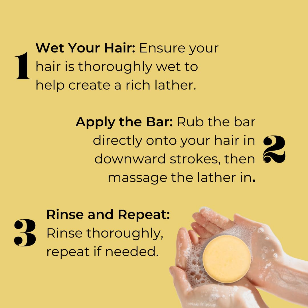 Natural Shampoo & Conditioner Set for Normal Hair - Boost Volume & Shine | 3 oz & 2 oz Pack