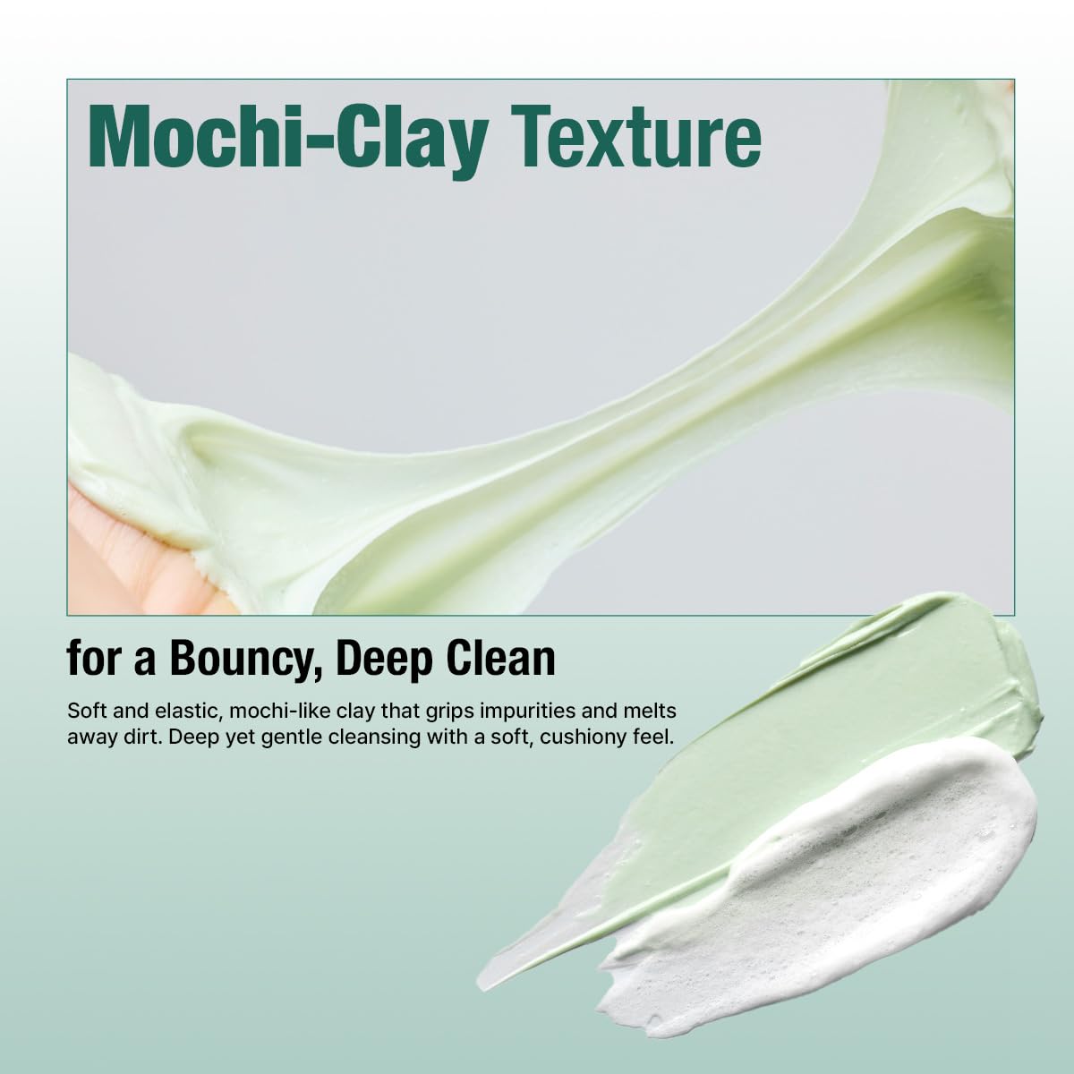 DERMATORY Salicylic™ Pore Cleansing Clay Foam | Deep Purifying for Facial Oil, Sebum, Dead Skin Cells, Whiteheads & Blackheads | Gentle Exfoliating Korean Face Wash for Sensitive | 5.07 fl. oz.