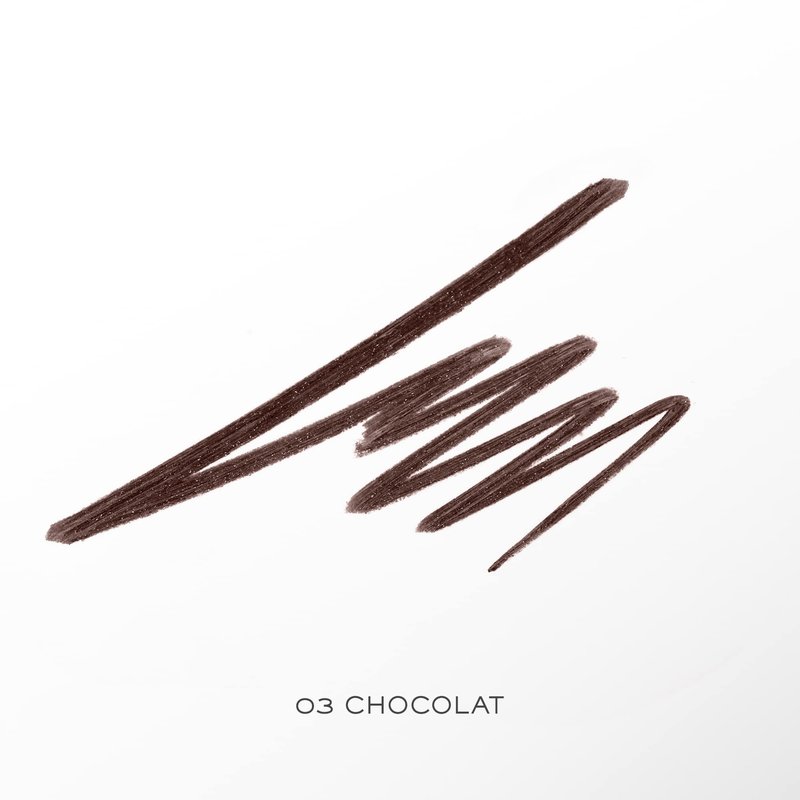 Lancôme Le Stylo Waterproof Eyeliner Pencil - Creamy & Highly Pigmented - Seamless Blending & Smudging - 03 Chocolat