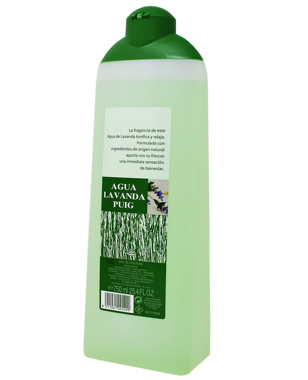 2 Agua Lavanda Cologne 750ml/25.5oz.