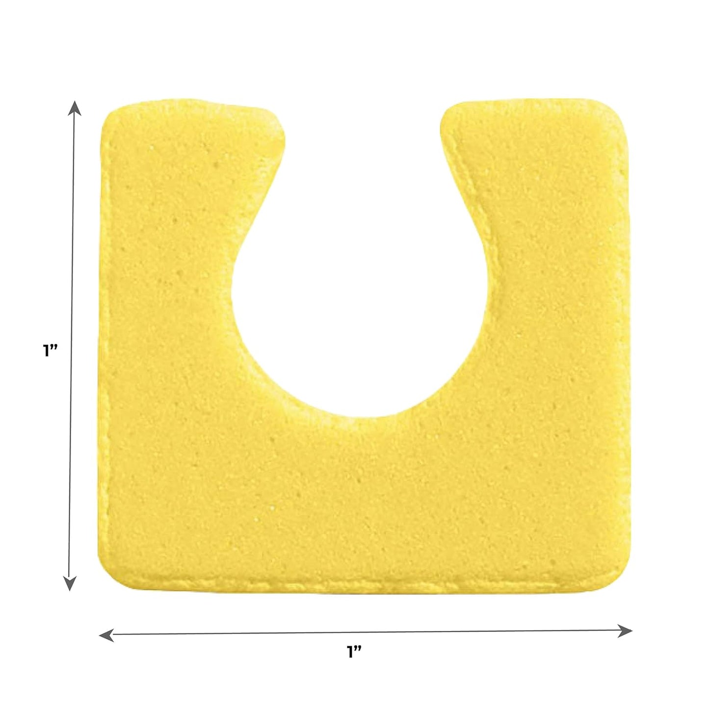 ForPro Sole Toe Separators - Black Luxurious Foam Separators - Individual Toe Separators for Pedicures â€“ 144-Count