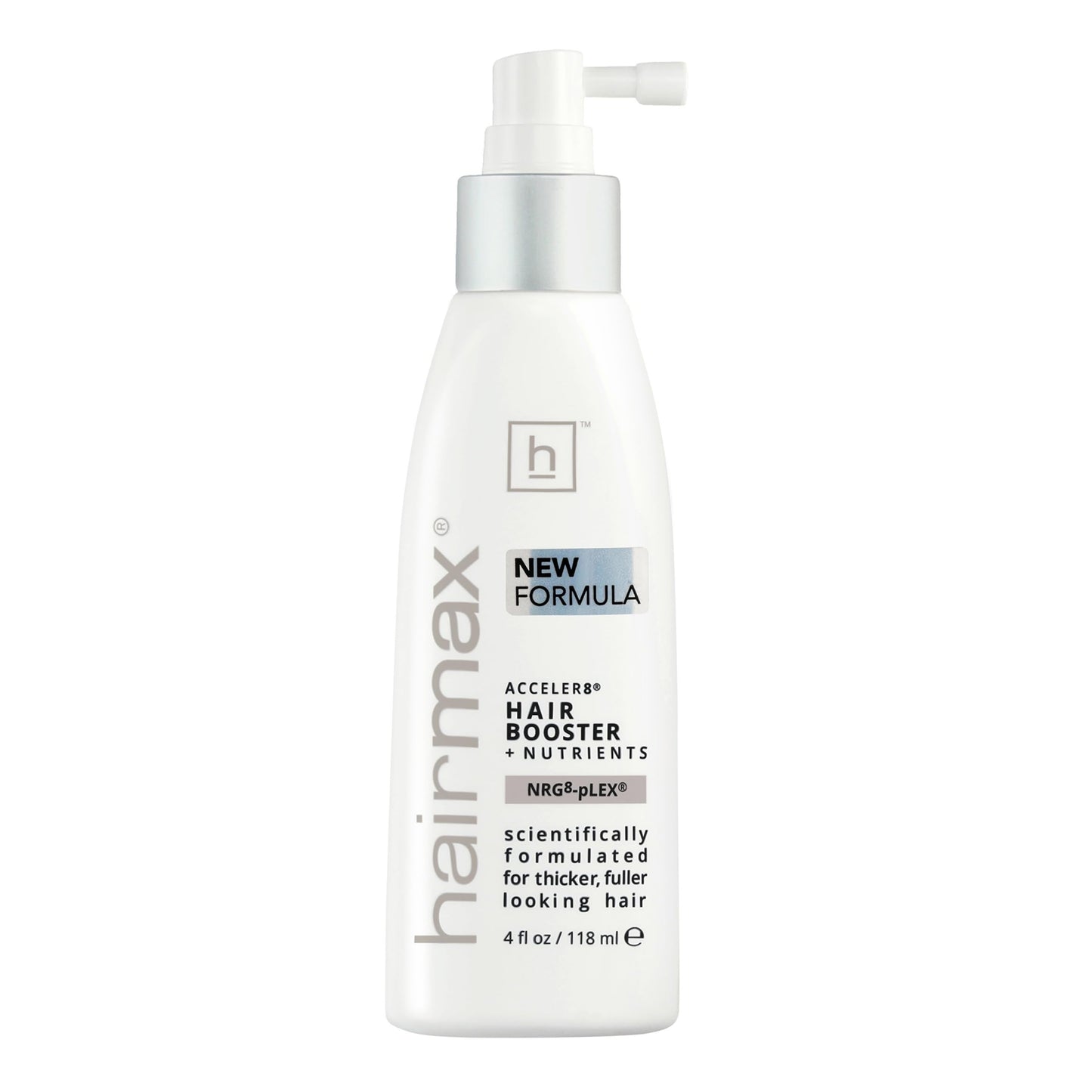 Hairmax Acceler8 Hair Booster + Nutrients - Topical Hair Regrowth Treatment - Thinning Hair Loss Solution - Advanced Scalp Care - Minimizes Hair Shedding - B Vitamins & Omega 6-4 fl oz