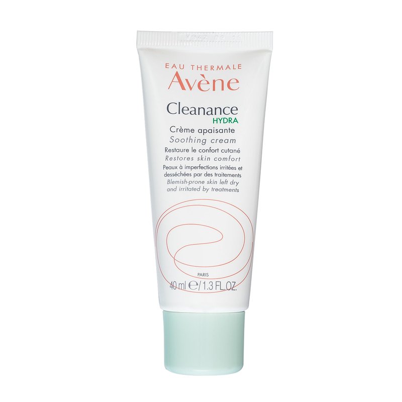 Avène Cleanance HYDRA Soothing Cream, Rich Moisturizer, Adjunctive Care for Drying Acne Treatments, 1.3 oz.