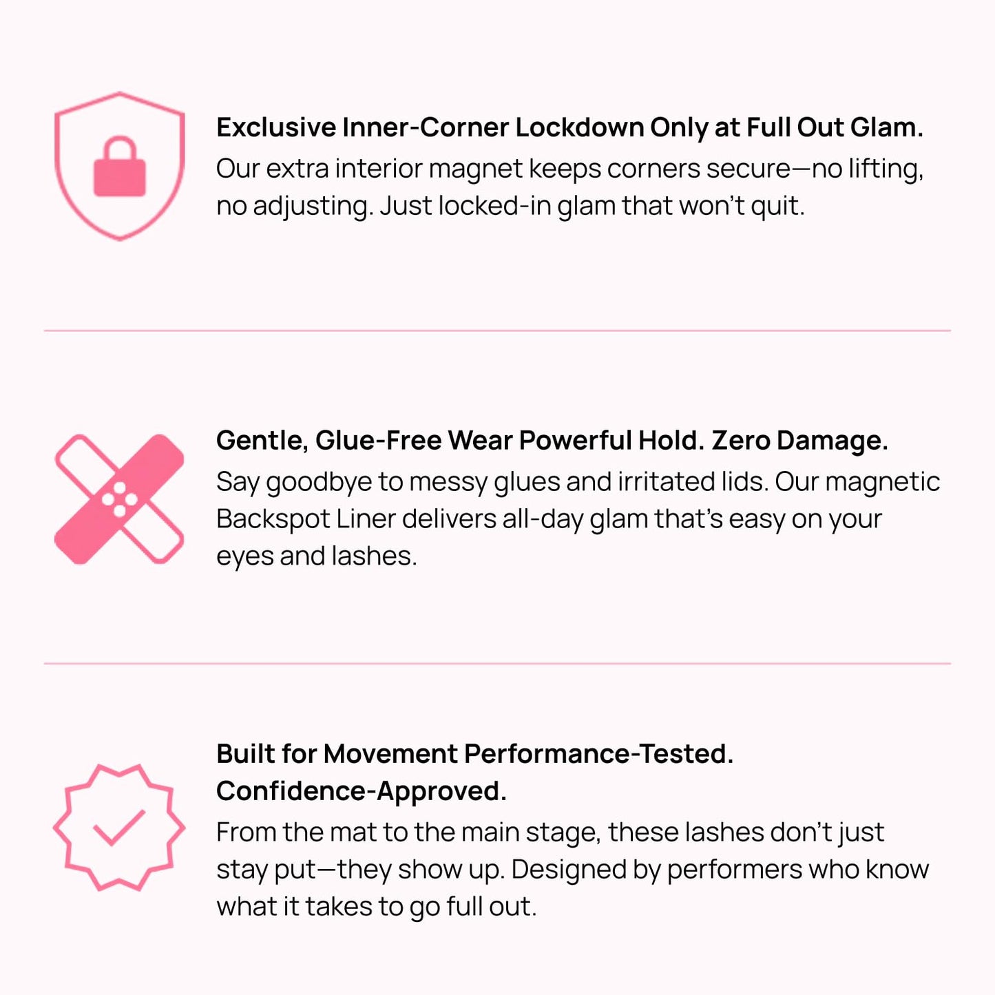 Magnetic Eyelashes - Full Out Glam Star Power | Premium Reusable, Dramatic Natural Look, Easy Application