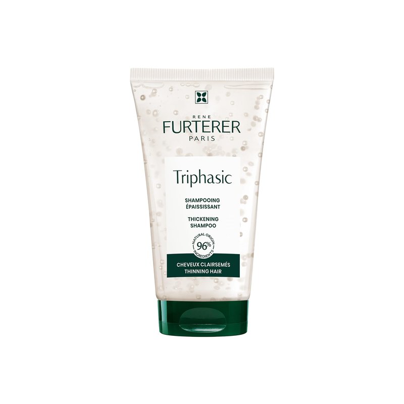 Rene Furterer TRIPHASIC Strengthening Shampoo, Thinning Hair, Scalp Microcirculation, Men & Women, Travel Size 1.6 oz.