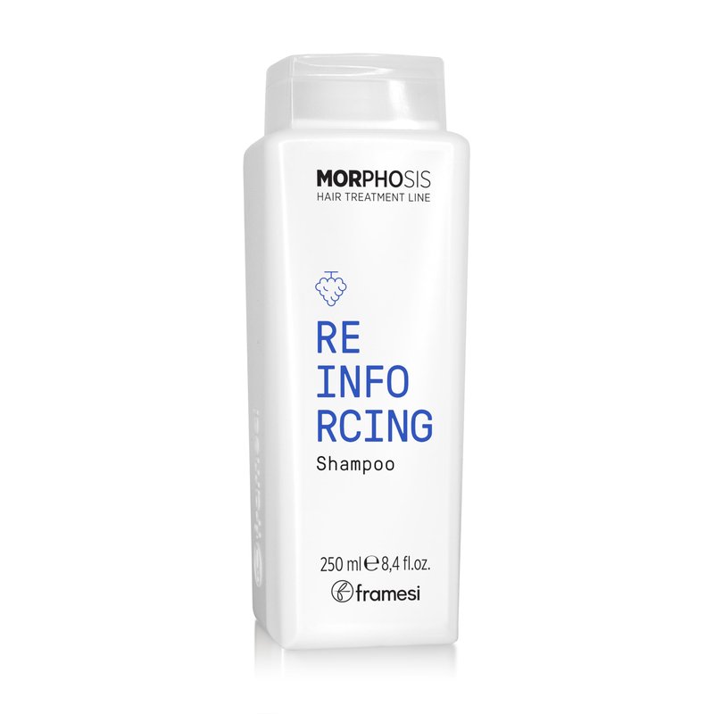Framesi Morphosis Reinforcing Shampoo 8.4 fl oz, Volumizing Shampoo for Oily Scalps