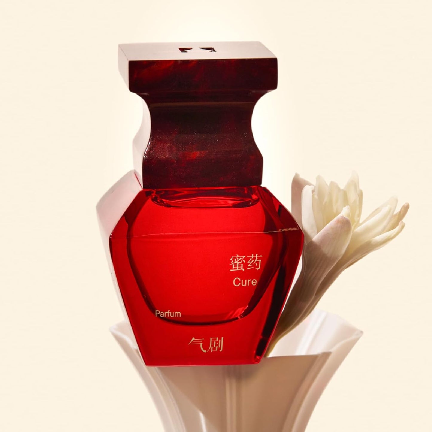 Arovan CURE Eau de Parfum | Ylang Ylang, Tuberose & Cardamom - 48H Long-Lasting Oriental Gourmand Fragrance, 0.85 Fl Oz / 25ml