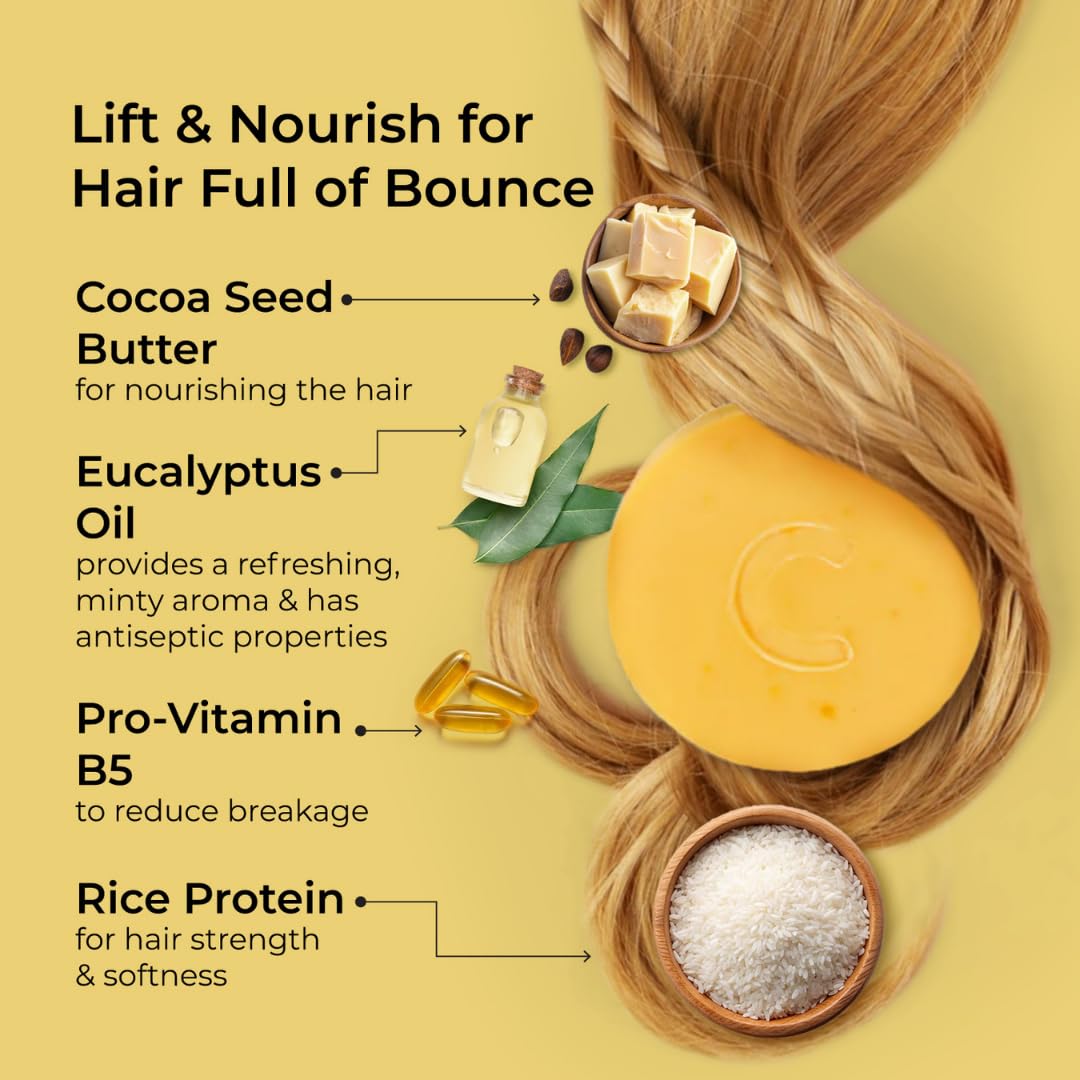 Natural Shampoo & Conditioner Set for Normal Hair - Boost Volume & Shine | 3 oz & 2 oz Pack