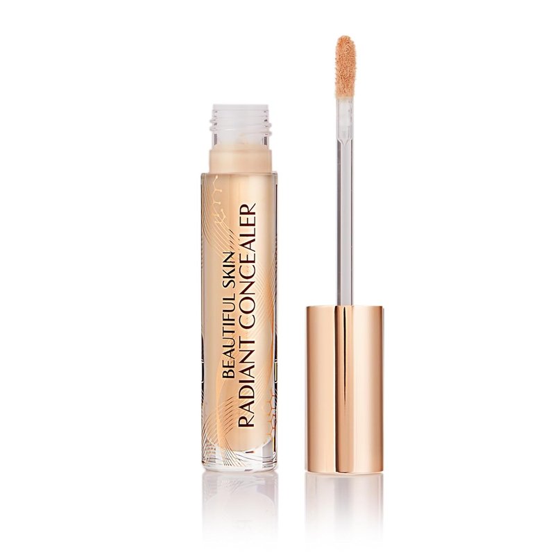 Charlotte Tilbury Beautiful Skin Concealer - Hydrating Under Eye Concealer for Dark Circles | Medium-Buildable Coverage, Radiant Finish