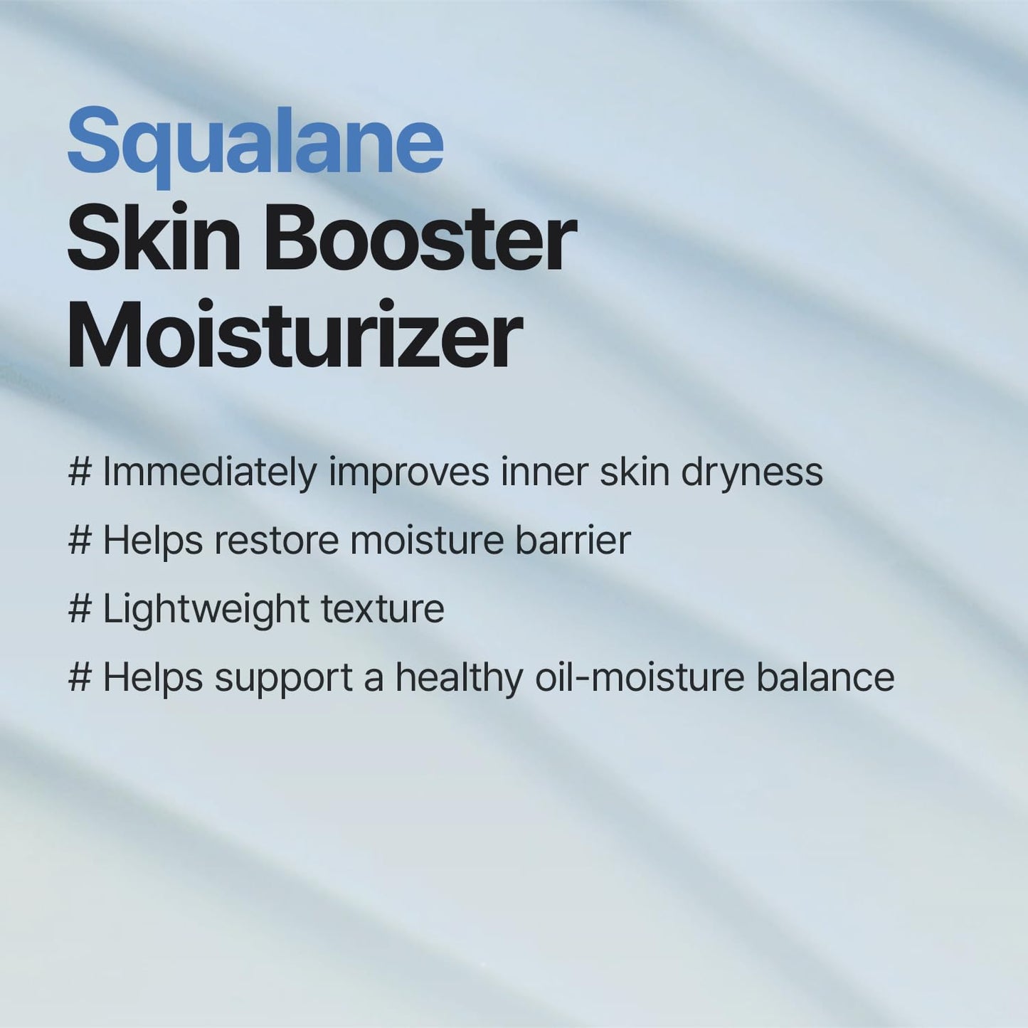 MEDITHERAPY Squalane Skin Booster Moisturizer – 8% Squalane + Panthenol + Hyaluronic Acid | Hydrating Moisturizer Face Cream for Dry Sensitive Skin | Lightweight Non-Greasy Barrier-Support 5.07 fl oz
