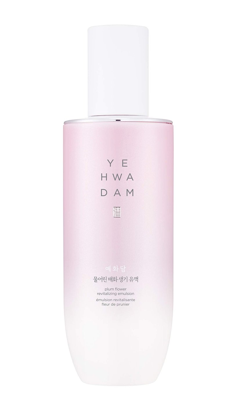 THE FACE SHOP Yehwadam Plum Flower Revitalizing Emulsion | Rich, Nourishing Eye Cream for Face Smooth & Nourishment | Moisturizing Under Eye Bags | Improves Face Skin Elasticity, 4.6 Fl Oz