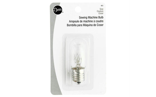 Dritz Sewing Bulb with Screw-in Base, Machine Light, 1 Count (Pack of 1), Nickel