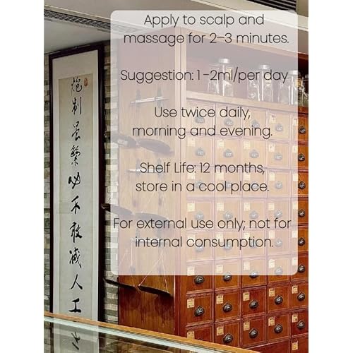 Joy Garden Herbal Scalp Tonic ? Nourishing & Oil-Free Fo-Ti and Arborvitae