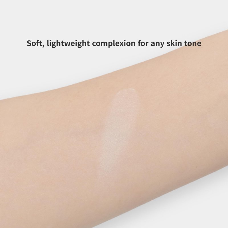 ABOUT TONE Powder Pact - Pressed Powder Compact with Mirror and Puff Makeup Fixing Setting Natural Blur Semi-Matte Finish Transparent Face Tone-Up Oil & Sebum Control Vegan (AIR FIT POWDER PACT)