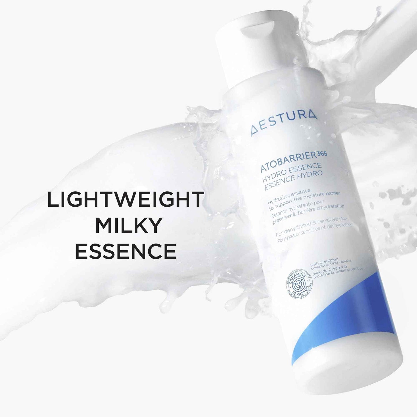 AESTURA ATOBARRIER365 Hydro Essence with Hydrating Amino Acids for Face | Lightweight Formula, Deep Hydration, Suitable for Dry & Sensitive Skin, Non-Comedogenic, 100ML / 3.38 fl. oz.