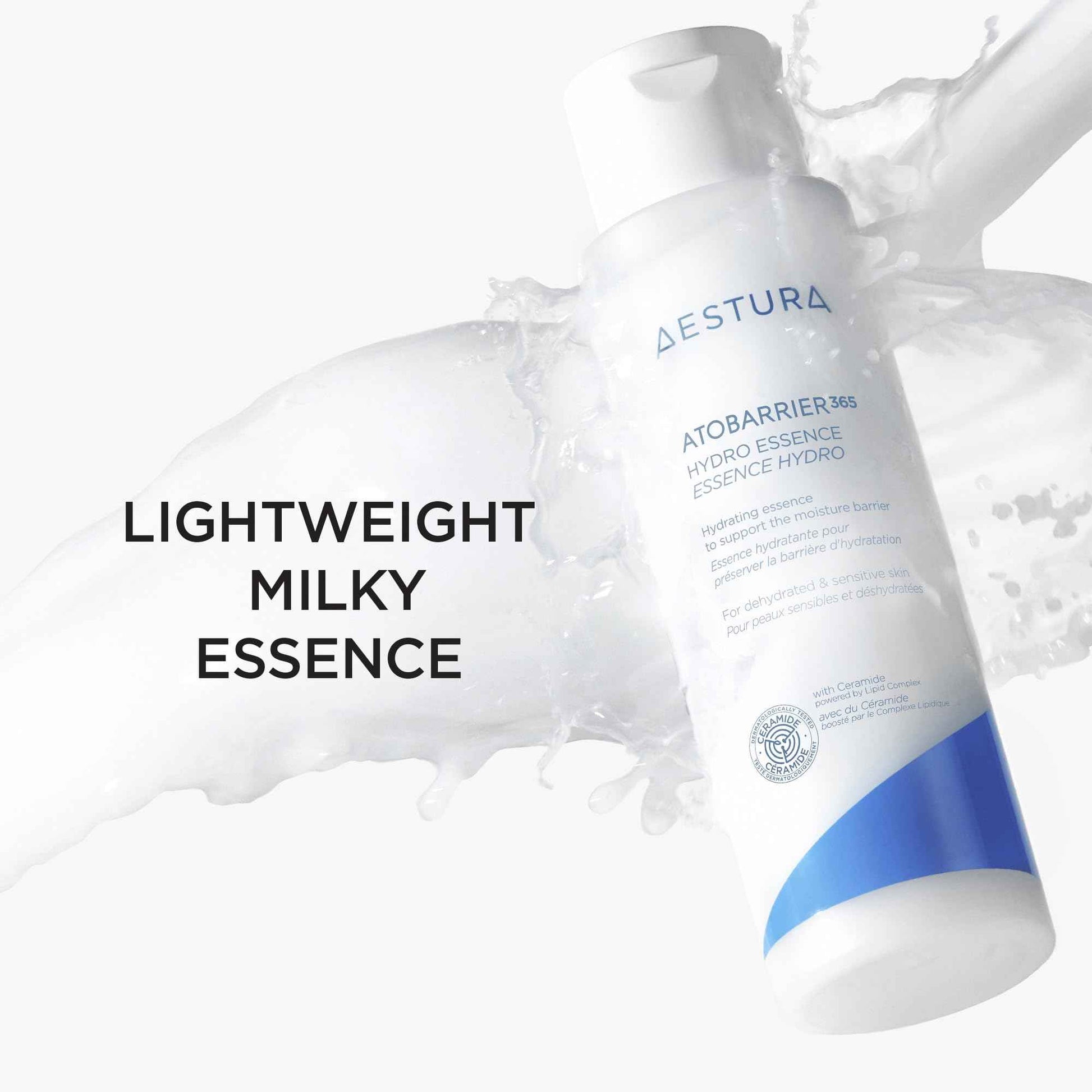 AESTURA ATOBARRIER365 Hydro Essence with Hydrating Amino Acids for Face | Lightweight Formula, Deep Hydration, Suitable for Dry & Sensitive Skin, Non-Comedogenic, 100ML / 3.38 fl. oz.