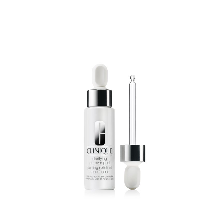 Clinique 3-Step Clarifying Do-Over Leave-On Exfoliating Peel | Boosts Skin Renewal, 1 Fl Oz