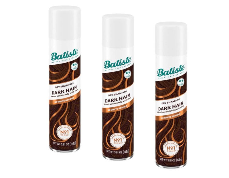 Batiste Dry Shampoo - Dark & Deep Brown 6.73 oz | Pack of 3 for Oily Hair