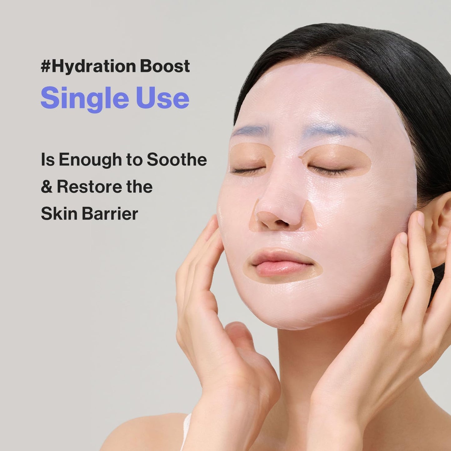 ID.PLA Bio-Cellulose Sheet Mask - Ultra-Adhesive After Care for Sensitive Skin | Instant Hydration & Soothing Relief (5 Pack)