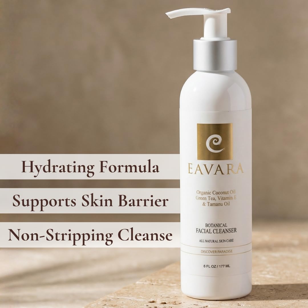 Cleansing Cream for All Skin Types - Nourishing Formula | 10 Ounce