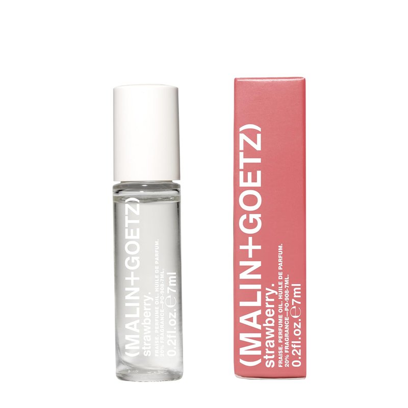 MALIN+GOETZ Perfume Oil Strawberry | Concentrated Fragrance in Signature Scents | Travel-Friendly Rollerball | Vegan & Cruelty-Free | 0.2 fl oz