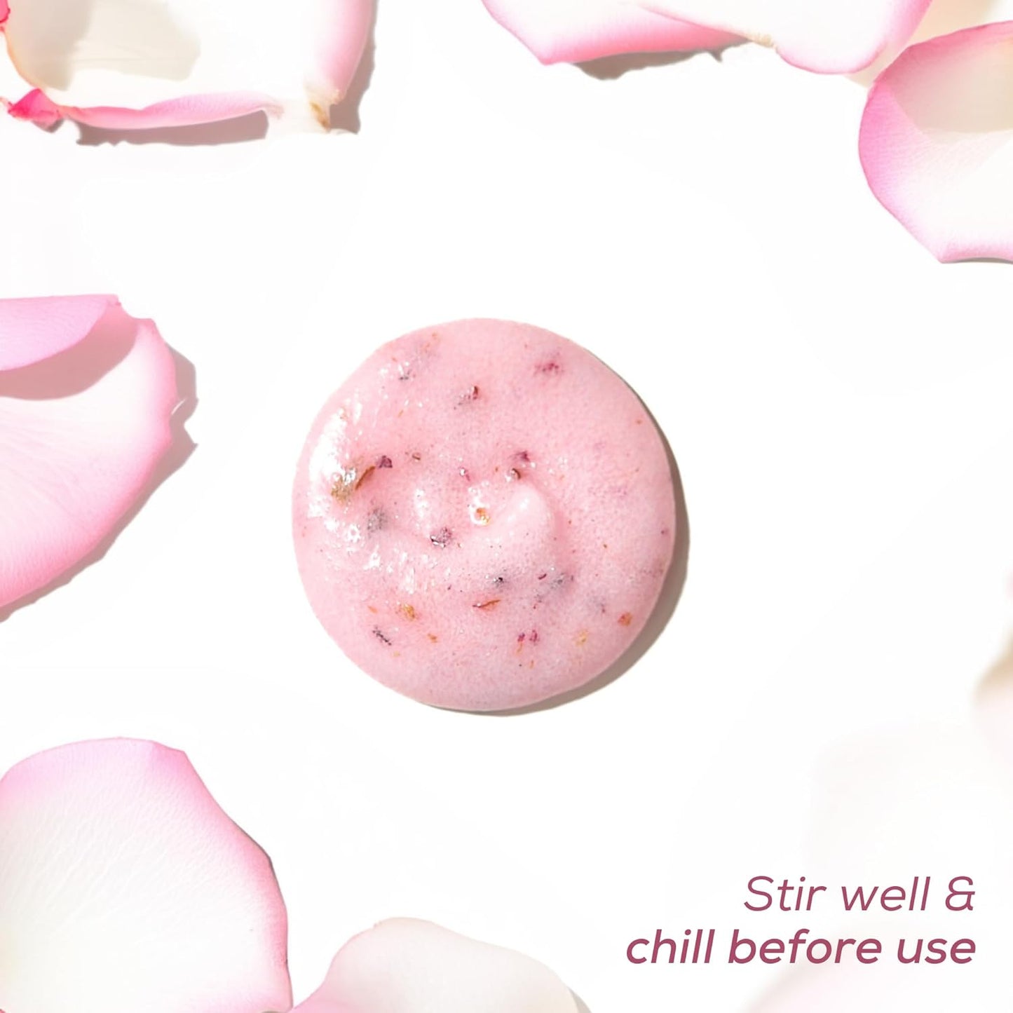 Milk and Rose Body Scrub - In-Shower Moisturizer with Coconut Oil & Shea Butter | Gentle Exfoliation | 9 Oz