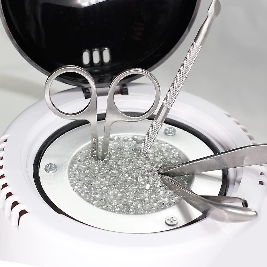 Nail Tools Cleaner - High-Temperature Pot for Scissors, Tweezers & Clippers | Ideal for Nail & Hair Salons