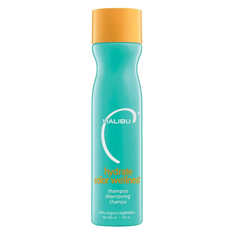 Malibu C Hydrate Color Wellness Shampoo - Shampoo for Color Treated Hair and Fights Fade - Sulfate Free + Gentle Cleansing Hair Care (9 oz)